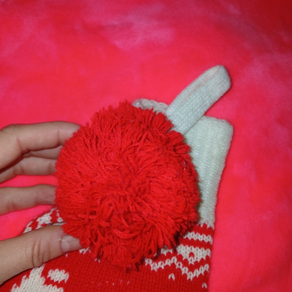 VTG 1958 Hallmark Snoopy Holiday Stocking Knit W/PomPom AMAZING CONDITION - Picture 10 of 12